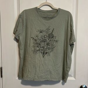 Flower bouquet shirt